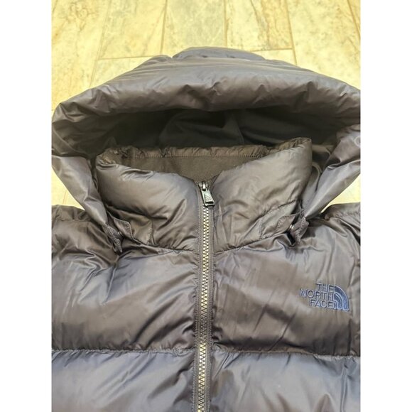 The North Face women medium Metropolis Parka III navy 550 puffer coat MSRP $299 - Picture 6 of 10